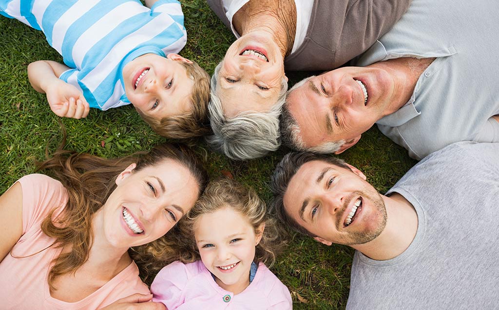 Family members supporting a loved one through alcoholism recovery