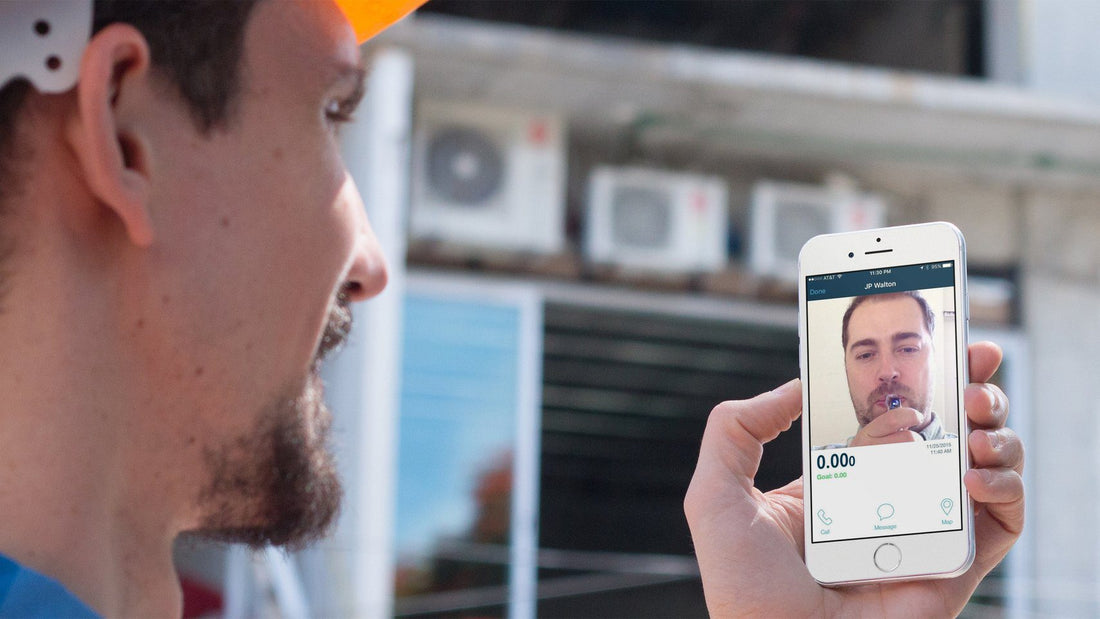 Remote alcohol monitoring in the workplace with BACtrack View