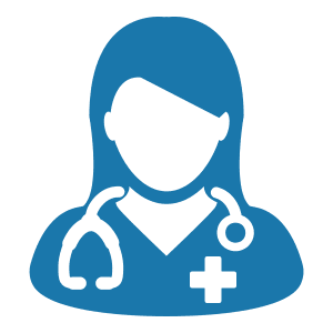 Doctor icon representing healthcare professionals who use alcohol monitoring