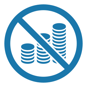 Free pricing icon for BACtrack View service tiers