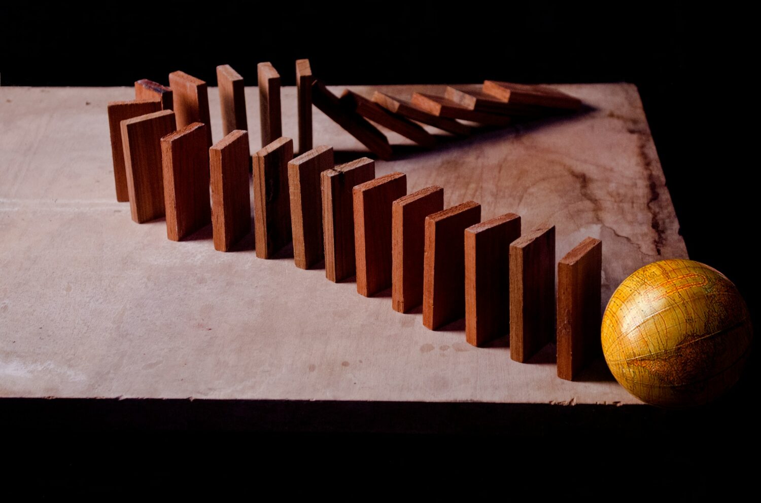 how to do an intervention domino metaphor